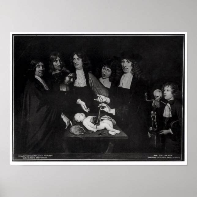 Póster The Anatomy Lesson of Professor Frederik (Frente)