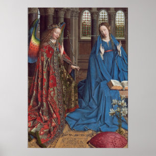 Póster The Annunciation, c. 1434- 36 (oil on canvas)