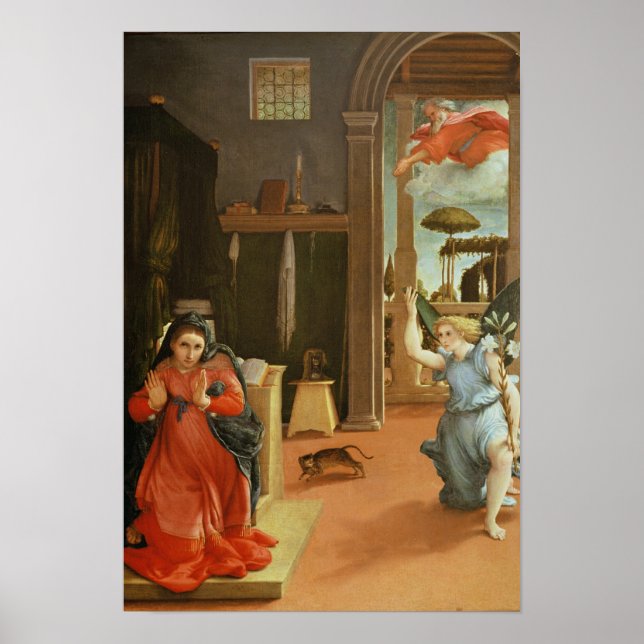 Póster The Annunciation, c.1534-35 (Frente)