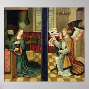 Póster The Annunciation, Cologne School