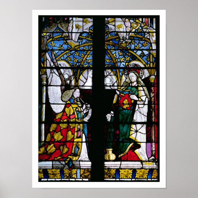 Póster The Annunciation, from the Chapel of Jacques Coeur (Frente)