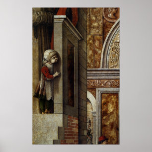 Póster The Annunciation with St. Emidius, 1486