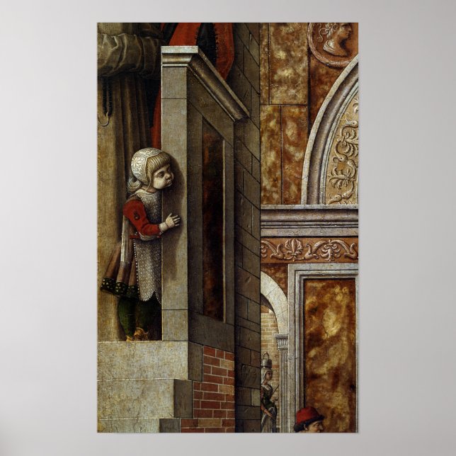 Póster The Annunciation with St. Emidius, 1486 (Frente)