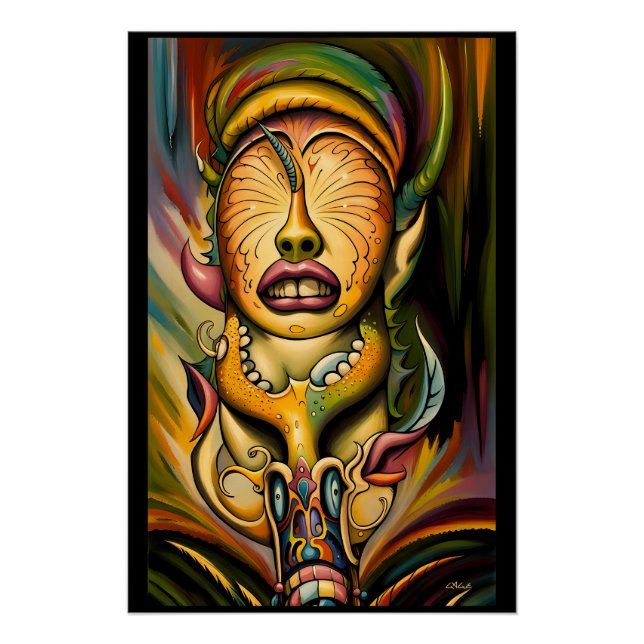 Póster The Answer Is C (Anverso)