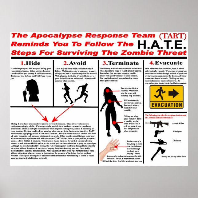 Póster The Apocalypse Response Team (Frente)