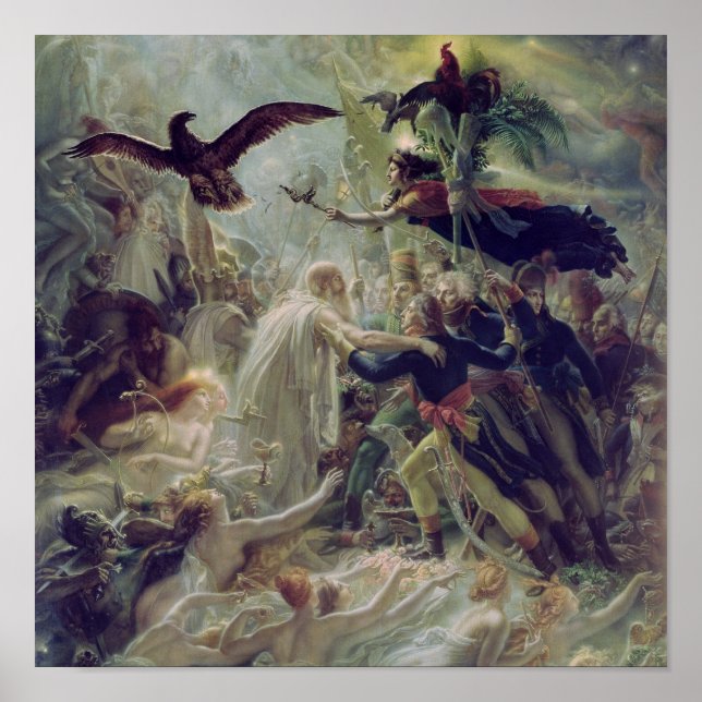 Póster The Apotheosis of the French Heros (Frente)