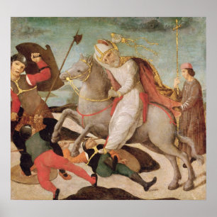 Póster The Apparition of St. Ambrose