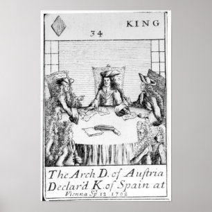 Póster The Archduke of Austria Declared King of Spain