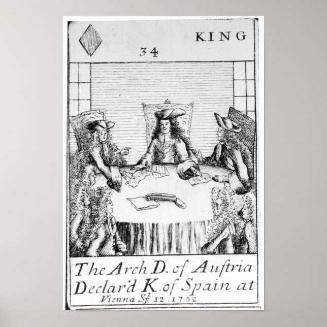 Póster The Archduke of Austria Declared King of Spain (Frente)