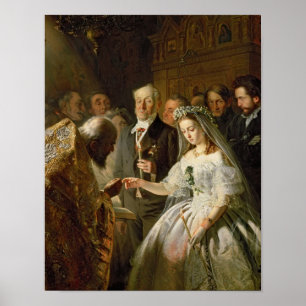 Póster The Arranged Marriage, 1862