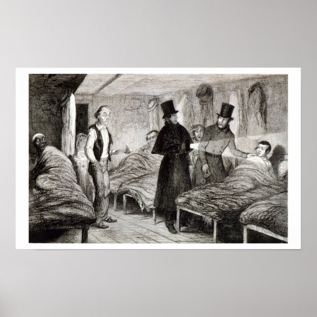 Póster The Arrest of the Boy, plate 4 from 'The Drunkard' (Frente)