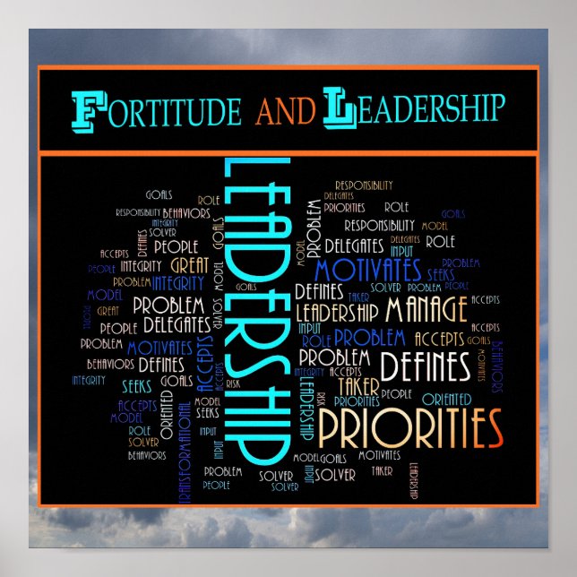 Póster The Art of Fortitude and Leadership  (Frente)