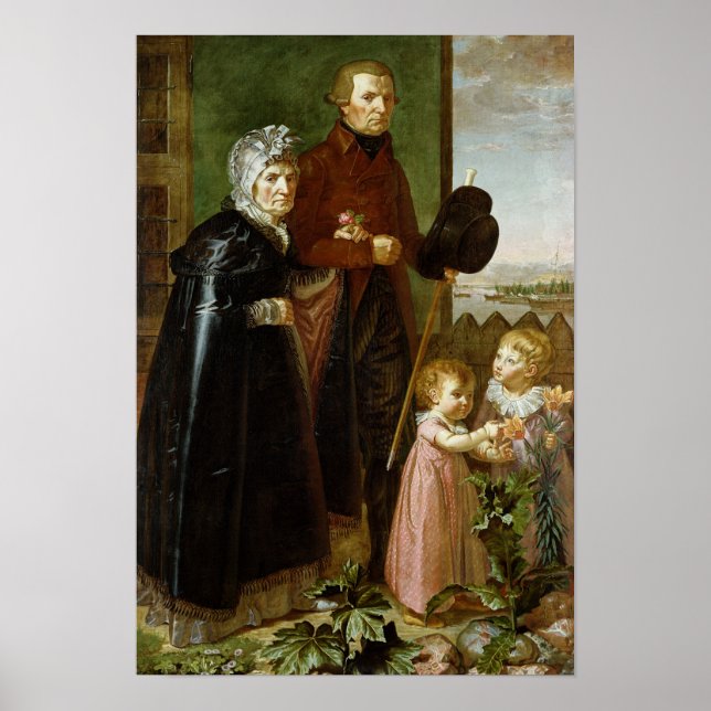 Póster The Artist's Parents, 1806 (Frente)