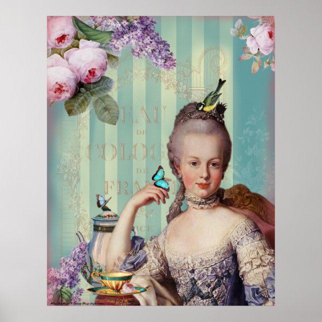 Póster Thé au Petit Trianon (Frente)