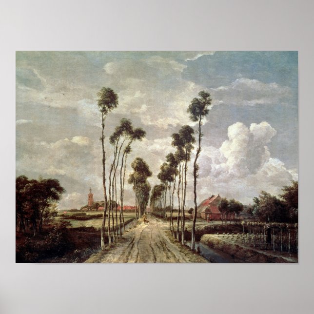 Póster The Avenue at Middelharnis, 1689 (Frente)