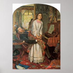 Póster The Awakening Conscience, 1853