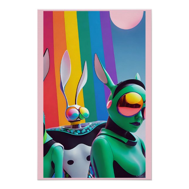 Póster The Bad Bunny (Anverso)