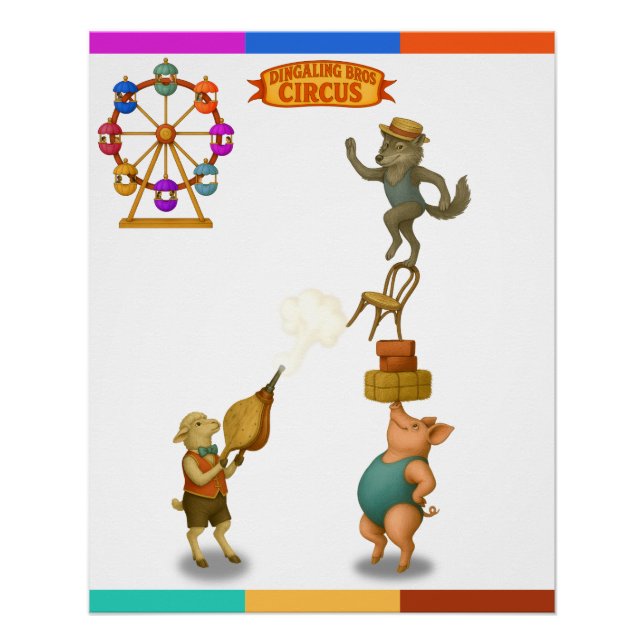 Póster The Balancing Bunch (Anverso)