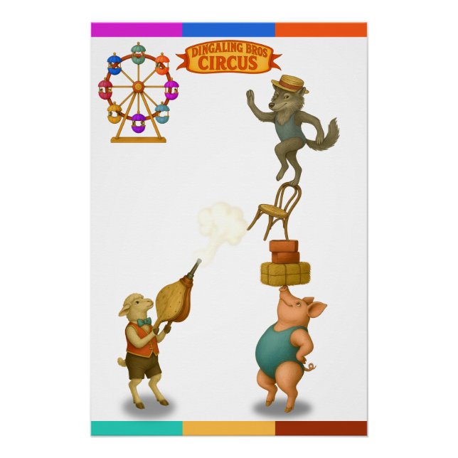 Póster The Balancing Bunch (Anverso)