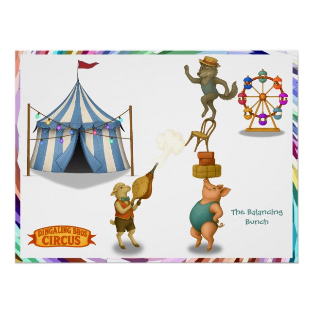 Póster The Balancing Bunch (Anverso)