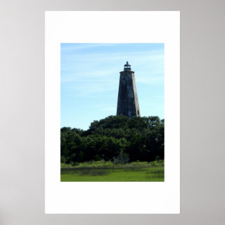 Póster The Bald Head Island Lighthouse