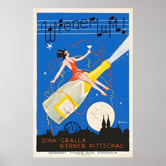 Póster The Ballet Archduke, Wiener Luft (1926) Austrian (Frente)