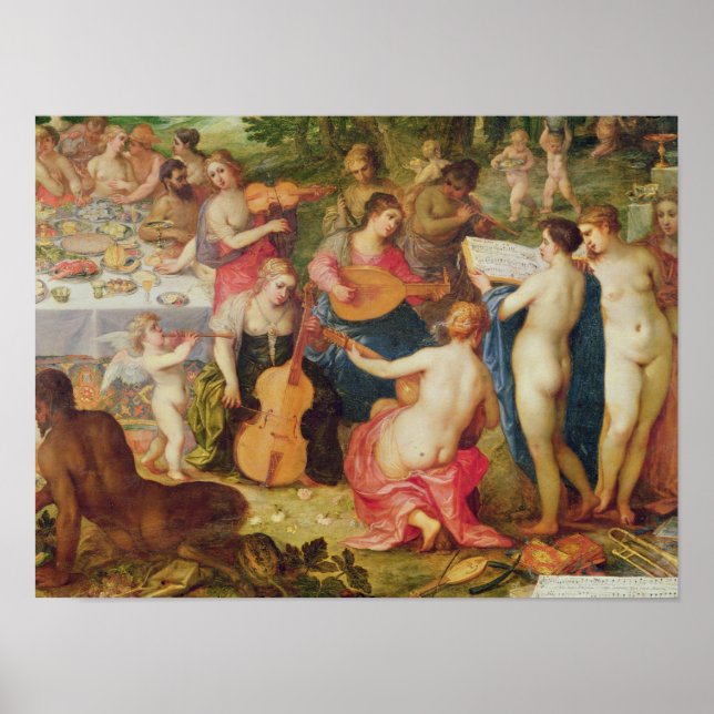 Póster The Banquet of the Gods (Frente)