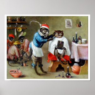 Póster The Barber Monkey