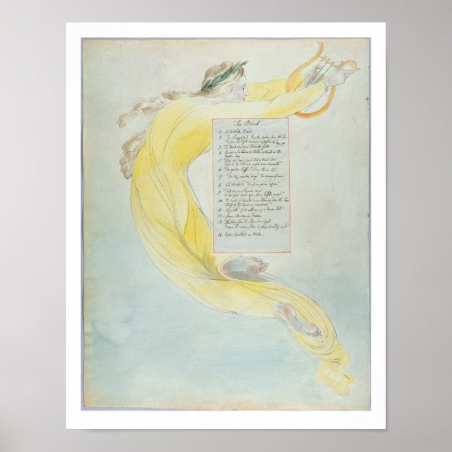 Póster 'The Bard', diseño 52 de 'Los poemas de Thomas Gr (Frente)