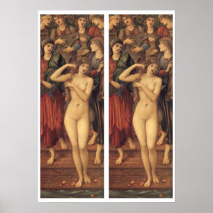 Póster The Bath of Venus by Sir Edward Coley Burne-Jones