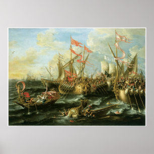 Póster The Battle of Actium, 2 September 31 BC