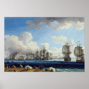 Póster The Battle of Chesma on the 5th July 1770
