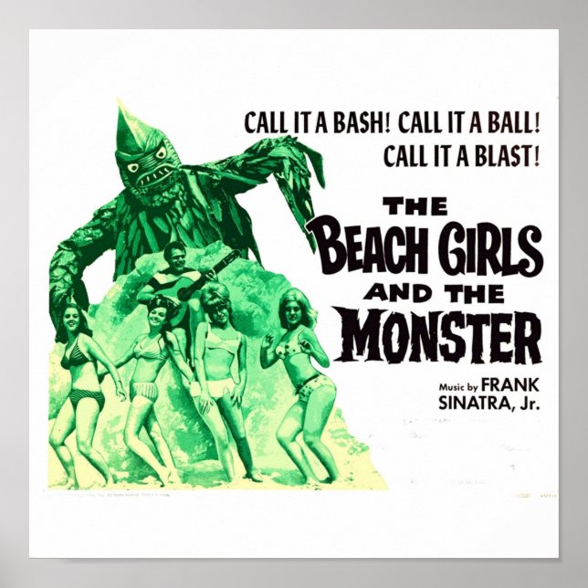 Póster The Beach Girls  (Frente)