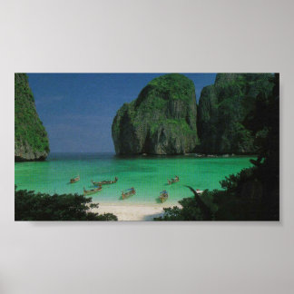 Póster "The Beach" Thailand