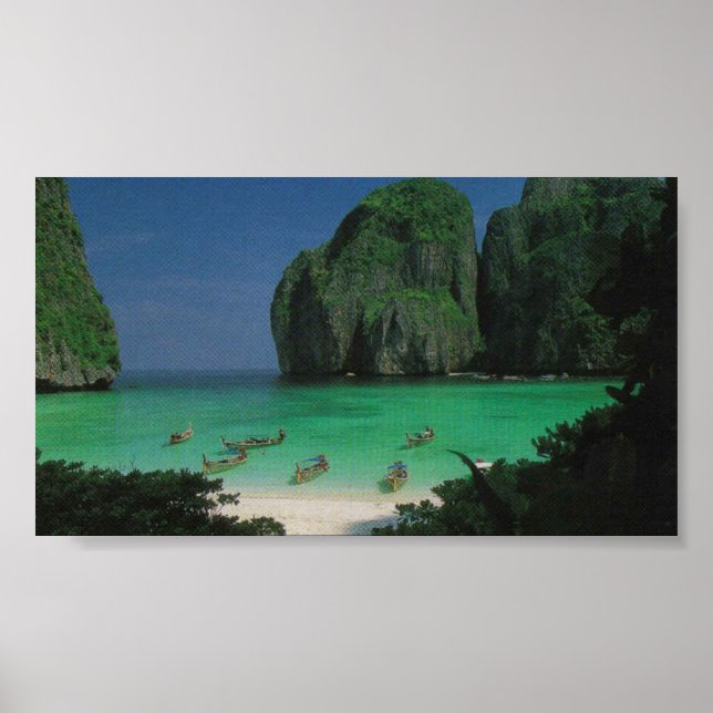 Póster "The Beach" Thailand (Frente)
