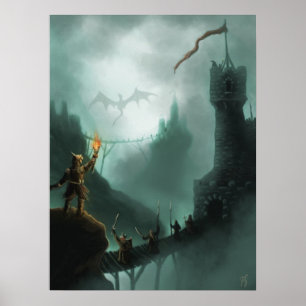 Póster the beast returns fantasy poster