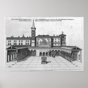 Póster The Benediction Loggia of the Old Vatican