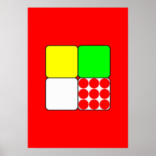 Póster The Bicycle Race Jerseys 3 Red