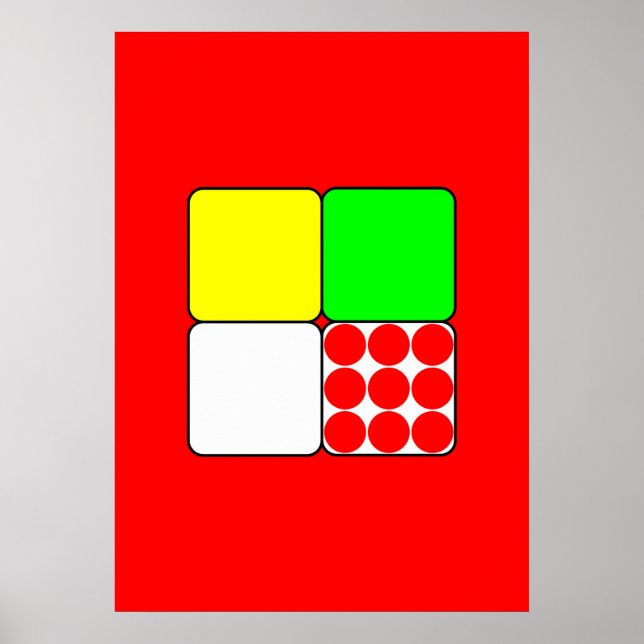 Póster The Bicycle Race Jerseys 3 Red (Frente)