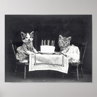 Póster The Birthday Cake Harry Whittier Frees 1914