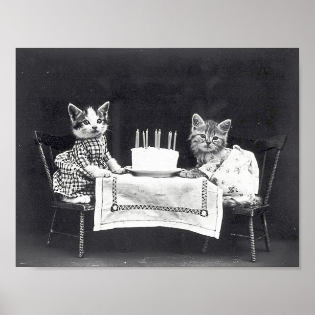 Póster The Birthday Cake Harry Whittier Frees 1914 (Frente)