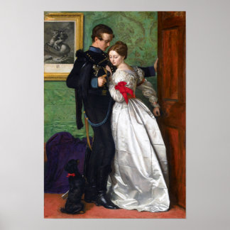 Póster The Black Brunswicker by John Everett Millais