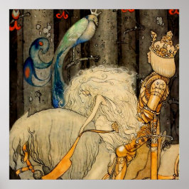 Póster "The Bluebird" por John Bauer