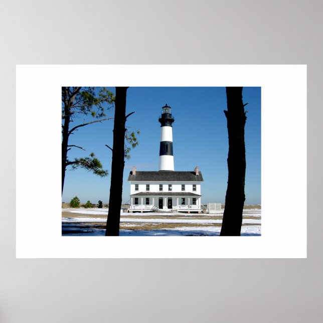 Póster The Bodie Island Lighthouse 3 (Frente)