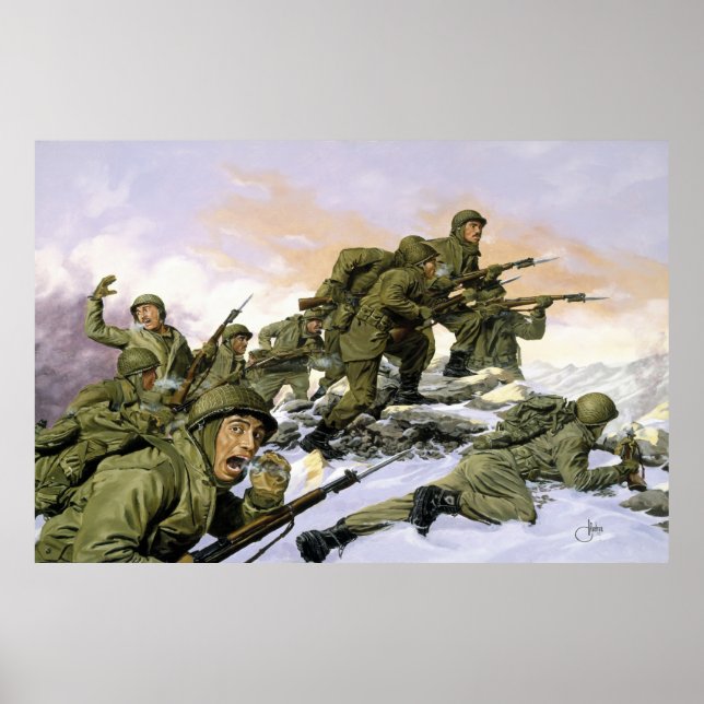 Póster The Borinqueneers by Dominic D'Andrea Print (Frente)