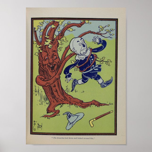 Póster The Branches Bent Down and Twined Around Him. (Frente)