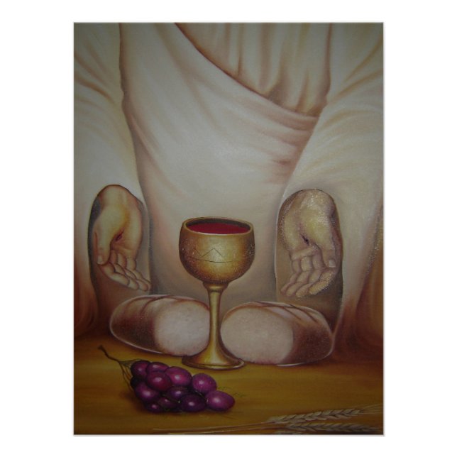 Póster The Bread of Life: Holy Eucharist (Anverso)