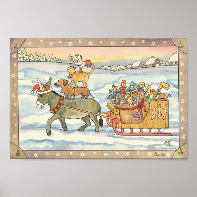 Póster The Bremen Town Musicians Poster (Frente)