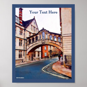Póster The Bridge of Sighs - Oxford