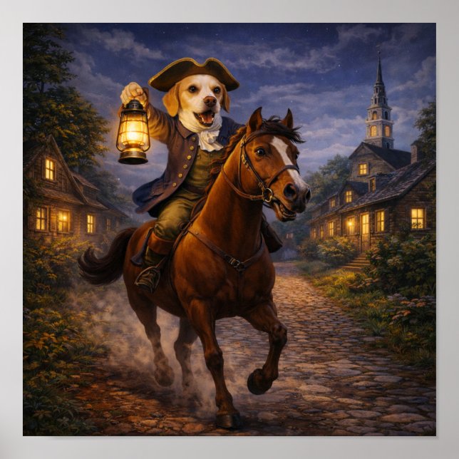 Póster "The British Are Coming" (Frente)